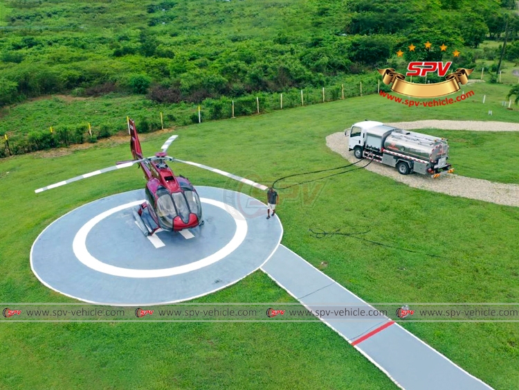 SPV Helicopter Refueling Truck ISUZU in Antigua and Barbuda